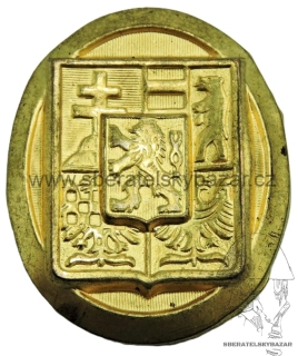 Čepicový odznak Finanční stráž 1931 - 1938 - Úředníci