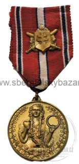 Pamětní medaile Za věrnost a brannost, bronz