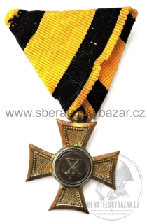RU Vojenský služební kříž za 10 let služby (Militär-Dienstzeichen)